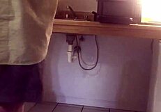 Gay Plumber Caught With Dildo Masturbating His Big Cock