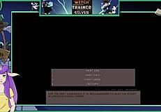 Big Tit Brunette Witch Trainer In Silver Game Anime Hentai Part 19 Featuring Sexy Tits