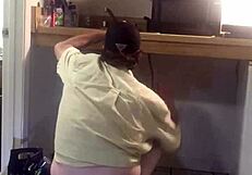 Gay Plumber Caught With Dildo Masturbating His Big Cock