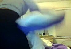 Big ass homemade brunette beauty on webcam