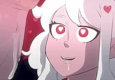 modeus the lustful demon in helltaker parody