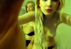 Lesbians Lick Ass On Webcam!