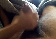 Dinal enjoys happy oral sex in bed