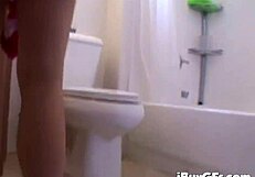 Denice K Sucks Cock In Lingerie