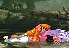 Hentai mugen showcases majin android 21 in action.