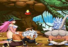 Hentai mugen showcases majin android 21 in action.