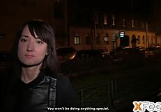 Sexy Cutie Surprised By Casting Cumshot