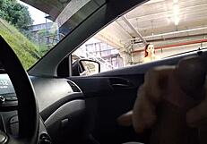 Risky Public Masturbation for Beautiful Woman