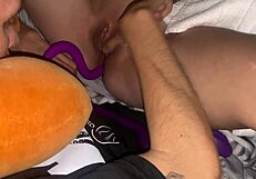 Hot babe in lingerie denied orgasm in part 2 of 4