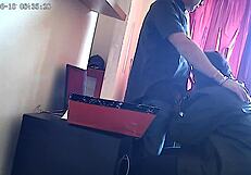 Secretarial work turns into a hot scene of deep throat and hard cock sucking