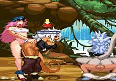 Hentai Mugen tampilkan majin android 21 dalam aksi.