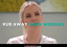 Rub away your worries with slimthick vic's deepthroat and pounding 💦