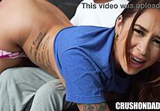 Scarlett Sommers says she deserves a good spanking from Allen Swift