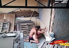 Fucking my sister-in-law on the terrace?