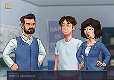 Summertime Saga Blowjob with Big Cock?