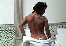 Brazilian Teens Prepare for Anal Scene Backstage