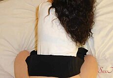 School-Girl Hesitates to Fuck With Parents Arriving Soon.