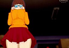 velma dinkley solves mystery with tight pussy