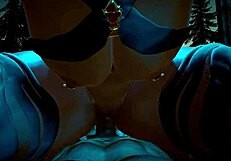 3D Elf Feels Love For Big Dick, Uncensored Hentai Episode 1, Cartoon Teen With Tits