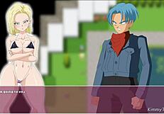 ANDROID QUEST FOR BALLS: DRAGON BALLZ SEX SCENES PC GAMEPLAY