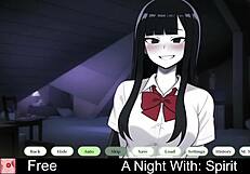 A night of passion with a spirit