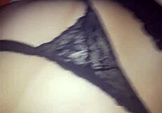 Kingblack's big dick in the married slut's ass.