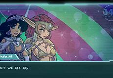 Akaburs star channel 34 part 59 features princess with big tits in fantasy game.