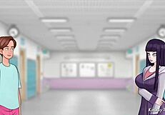 Pretty Big Tits Therapist Blows Client's Monster Cock at Work