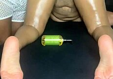 i practicing sensual massage on my pretty step sister.