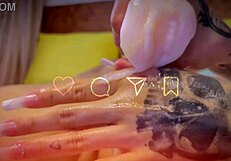 A happy ending massage with a foot fetish twist