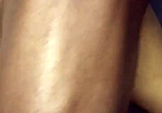 Amateur couple enjoys passionate sex with toys, dildo, fingering, and orgasm outdoors.