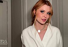 From Elevator Flash to Hotel Room Doggystyle with Big Natural Tits