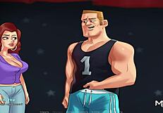 Come show me those boobs, teen!