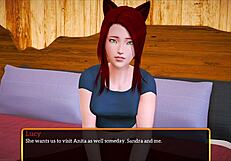 Shaved Pussy Rides Monster Cock In Cowgirl! My New Family Screams For More.