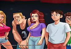 Come show me those boobs, teen!