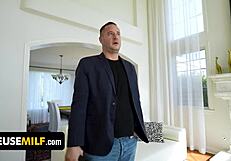 Lonely redhead milf Linzee Ryder wants a dick to suck and fuck, she says.