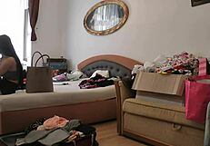 Hot Lingerie Try-On Haul Turns Into Sexy Ass and Pussy Flashing Party With Big Natural Tits