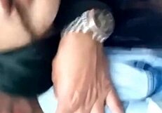 Anal sex in the woods with a schoolgirl and a big dick