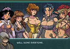 Akaburs star channel 34 part 59 features princess with big tits in fantasy game.