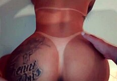 Big Ass Shorty Gets Spanked Hard!