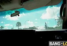 Selena sosa bent over in doggystyle on the bus