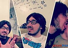 real milf tricked into sucking nerd's dick