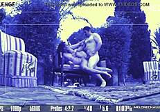 mea melone & wendy moon fuckin spanish guys in huge outdoor orgy, damn crazy stuff