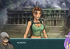 Big tits and blowjobs in Lara Croft: Star Channel 34 early part 92