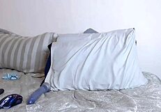 Brunette Ema Pink Shows Natural Tits