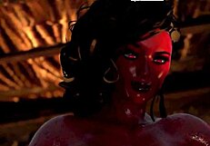 3D animated shemale seduces innocent girl in this adult movie