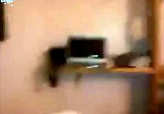 Amateur couple sets bed on fire with passion