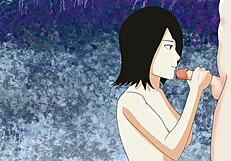 Mikasa Performs Oral Sex and Gets Penetrated in the Cave - Aot