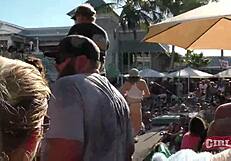 Insane twerking at pool party with college sluts