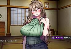 Haramimura wife shared by the village men in hentai game